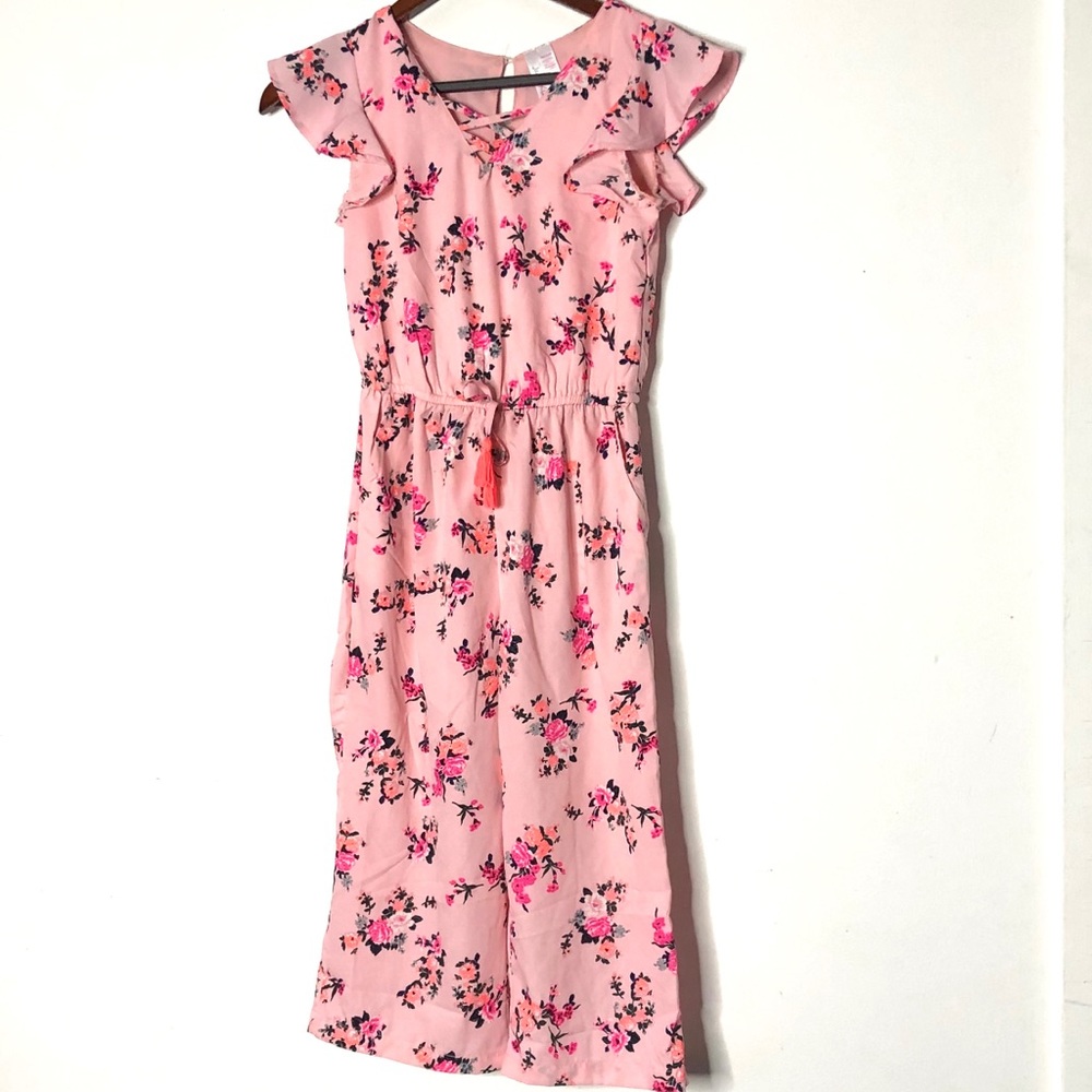 Pink Floral Jumper